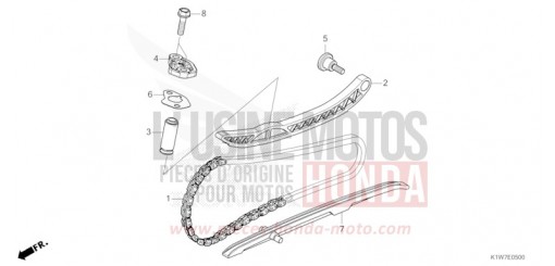 CAM CHAIN/TENSIONER SH350AM de 2021